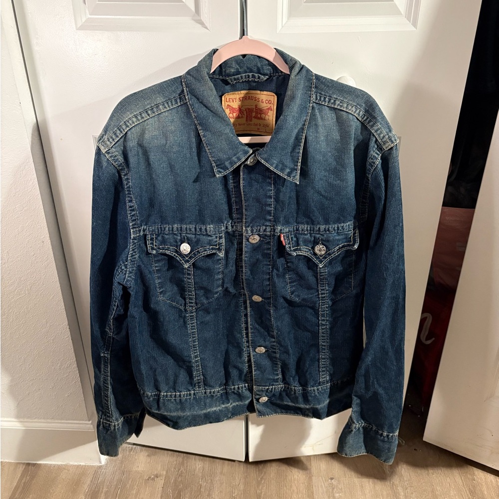 Levi's Men's Classic Indigo Corduroy Jacket